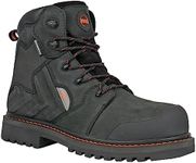 HOSS Boot Bronc Black 6 Inch Composite Safety Toe Waterproof Puncture Resistant Work Boot (us_footwear_size_system, adult, men, numeric, xx_wide, numeric_11)