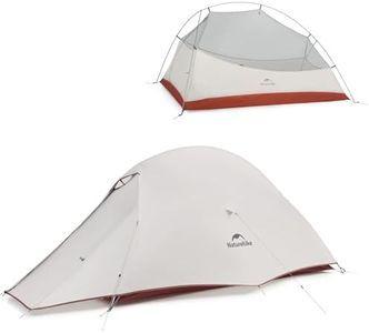 Naturehike Cloud Up PRO 1 Person Ultralight Tent-1.23kg 20D-Nylon PU3000mm Waterproof Wind-Stable Freestanding for 4-Seasons, Ideal for Outdoor Backpacking Hiking &Camping