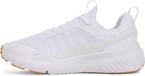 Under Armour Women's Project Rock Blood Sweat Respect 5, (100) White/Stone/Stone, 7.5