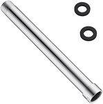 Shower Arm Extender, BSTIIU 8 Inch Shower Head Extension Arm, Female to Male NPT 1/2 Inch Straight Shower Arm, Chrome