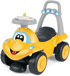 Chicco Andador Correpasillos 2 en 1 Billy El Caminón, Interactivo con Sonidos y Luces, Andador Bebé Primeros Pasos, Juguetes Bebés y Niños De 9 Meses a 3 Años, Amarillo