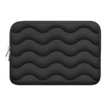 ARVOK Puffy Laptop Sleeve 13 13.3 14 inch for MacBook Air 13 inch/Pro 14 inch, Laptop Case Notebook Computer/Tablet Pouch Cover for HP/Dell/Lenovo/Asus/Acer/Samsung, Extra Bag, Winter, Women, Cute