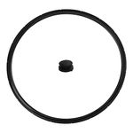 09985 Pressure Canner Sealing Ring Fit for Presto,Repalcement Gasket for Presto Model 0178107,0174510,0175107,0175510,0178209,0178410 16 18 23 Quart Pressure Cooker Parts, Including Overpressure Plug