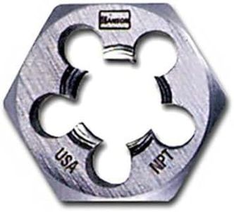 Hanson 6711 Hex Threading Dies, DIE 1/8-28 BSP PIPE