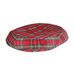DMI 18-inch Molded Foam Ring Donut Seat Cushion Pillow, Plaid