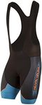 Pearl iZUMi Men's Ride Elite Pursuit Bib Shorts, Bel Air Blue Rush, X-Large