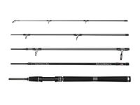 PENN Squadron IV Travel Spin Fishing Rod | Saltwater Inshore Spinning Rod for Lure & Predator Fishing | 24T Carbon Blank | Fast Action | Dura-Guides | EVA Handle | 3.00m | 20-80 g