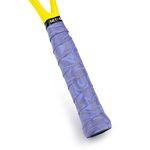 GET A GRIP - Custom Tennis Racket Grip Tape - Anti-Slip/Quick-Drying Tennis Overgrips - Precut Badminton Racket Grip with Finishing Tape - Squash Racket Grip Tapes (Purple Haze, 1 Grip)