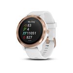 Garmin vívoactive 3, GPS Smartwatch with Contactless Payments and Built-in Sports Apps, White/Rose Gold, 1.2" (010-01769-09)