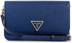 GUESS Noelle Crossbody Flap Organizer, Navy, One Size