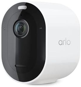 Arlo Pro 5S 2K Spotlight Camera - Wireless Home Security Camera with Spotlight, Color Night Vision, Dual-Band Wi-Fi & 2-Way Audio - White, 1 Pack, VMC4060P