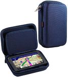 Navitech Dark Blue Hard Carry Case Compatible With The Garmin DriveSmart 55 MT-S 5.5 Inch