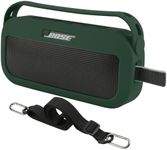 TXesign Silicone Case Cover for Bose SoundLink Flex Bluetooth Portable Speaker, Travel Protective Carrying Pouch with Handle for Bose SoundLink Flex(Cypress Green)