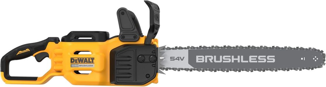DEWALT 54V Cordless Chainsaw, 50cm Bar – Powerful Electric Saw