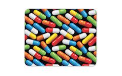 Destination Vinyl Ltd Colourful Pills Mouse Mat Pad - Nurse Doctor Medical Gift PC Computer #8258