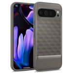 Caseology Parallax for Google Pixel 9 Pro XL Case 5G [3D Ergonomic Design](2024) - Ash Gray