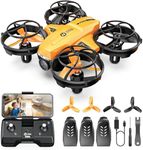 Holy Stone HS420 Mini Drone with 1080P HD FPV Camera for Kids Adults Beginners, Pocket RC Quadcopter with 3 Batteries 1Carrying Case,Toss to Launch,Gesture Selfie, Altitude Hold, Circle Fly