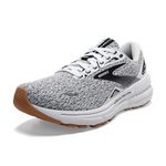 Brooks Women’s Adrenaline GTS 23 Supportive Running Shoe - White/Black - 11 Medium