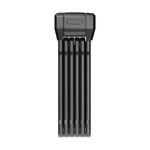 ABUS Bordo 6200K 90 SH Folding Lock - Flexible Bicycle Lock with Bracket - Lock Body Can Be Rotated 360 Degrees - High Security Thanks to Hardened Steel and XPlus Cylinder - 94 cm, Black