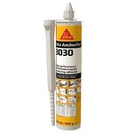 Sika Chemical Anchor for Concrete & Masonry | Sika Anchorfix-3030 High-Performance Epoxy | for Anchoring Rebar, Threaded Rods & Bolts | Heavy Loads | 385ml