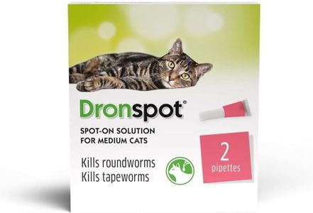 Dronspot Cat Worming Tablets, Medium Size – 2-Pack
