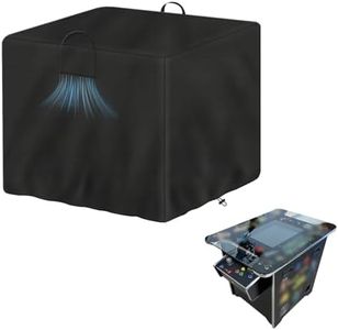 Arcade Table Cover, 600D Oxford Covers Compatible with Arcade1Up Pac-Man Head-to-Head Arcade Machine ,Waterproof & Dust-Proof, Indoor Game Table Accessories,Black,36.6*24.4*28.7inch (Cover only)