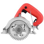 SCEPTRE SP-4SB Marble Cutter 4 inch (110mm), 11000RPM, 1400W Heavy Duty Wood Cutter Machine with Powerful Motor for Cutting Tiles Marbles & Granite