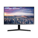 Samsung S24R350FZU - LED monitor - 24" (23.8" viewable) - 1920 x 1080 Full HD (1080p) @ 75 Hz - IPS - 250 cd/m² - 1000:1-5 ms - HDMI, VGA - dark grey/blue