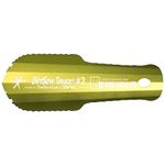 TheTentLab DirtSaw® Deuce #2 - .6 oz Ultralight Backpacking Trowel, Color: Lime