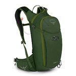 Osprey Siskin 12L Men's Biking Backpack with Hydraulics Reservoir, Dustmoss Green