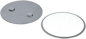 LogiLink SC0005 Magnetic Smoke Alarm Mounting Kit - Quick and Easy to Install - Grey