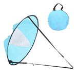 Alomejor Kayak Sail Downwind Wind Sail Sup Paddle Board Instant Popup for Kayak Boat Sailboat Canoe (Lake Blue)