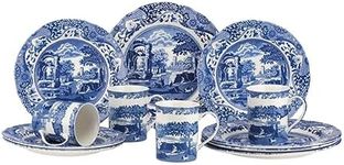 Spode Blue Italian 12-Piece Dinnerw