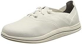 Clarks Women's Brinkley Ave Sneaker, White, 5 UK