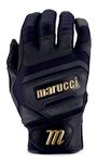 Marucci 2021 PITTARDS Reserve Adult Batting Gloves, Navy Blue, Adult Large