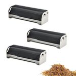 3pcs Metal Tobacco Roller,Cigarette Rolling Machine UK Tobacco Roller Machine Cigarette Maker,Manual Cigarette Roller Machine Tobacco Rolling Machine Tobacco Maker Tool Tobacco Maker Roller.