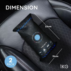 CUQOO Car Dehumidifier Bag – Moisture Absorber for Vehicles