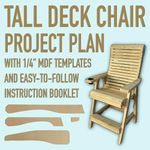 Island Crown Tall Deck Chair Plans 