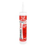 Red Devil 0406 Kitchen & Bath Caulk Siliconized Acrylic White 10.1-Ounce