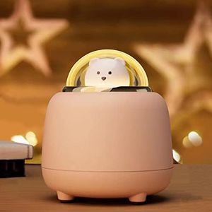 Baolira Cute Bluetooth Speaker Night Light for Kids, Bear Wireless Speaker with Adjustable Dual Night Light for Bedroom, Kawaii Room Decor Birthday Gifts for Kids Teen Girls Cute Stuff