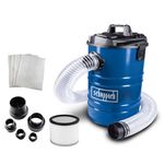 Scheppach DC100 Dust Extractor | 1200W | 215 m³/h Suction | 65L Drum | 2m Hose | Inc. Filters & Adapters