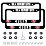 Sports Fan License Plate Covers