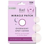 Rael Miracle Pimple Patches - Overnight Spot Cover (104 Count, 3 Sizes)