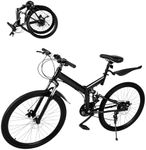 HHEMSTD 26 Inch Folding Mountain Bi