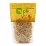 Yupik Organic Crystallized Diced Ginger, 1 kg, Gluten-Free, Kosher, Non-GMO, Vegan, Chewy Candied Ginger, Sugar Coated Cubes, Sulphite-Free, Sweet Snacks, Ideal for Baking, Topping, Teas, Beverages