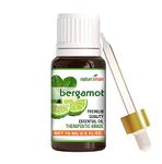 Naturoman Bergamot Essential Oil | 100% Pure & Natural | Undiluted Therapeutic Grade, Hair & Skin Care, Diffuser Aromatherapy Massage, Topical & Household Uses | Pack of 1 | 15 ml