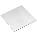 uxcell 6061 Aluminum Sheet, 100mm x 100mm Rectangle Aluminum Plate 4mm Thick Flat Metal Stock for Industry Welding Crafting