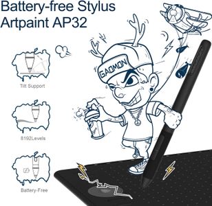 GAOMON M1220 12-Inch Drawing Tablet – Digital Graphics Pad