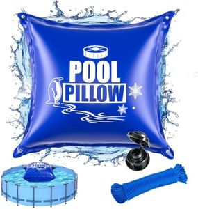 BerrysParadise 11.8 ft Pool Pillows for Above Ground Pools, Cold-Resistant Pool Cover Pillow, Heavy Duty PVC Air Pillow Ice Equalizer for Winterizing with Rope