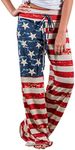 iChunhua Women's American Flag Flor